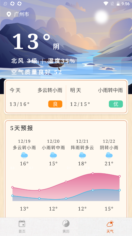 叨叨日历v1.0.0