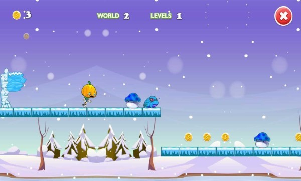 雪人跳跃跑v1.0