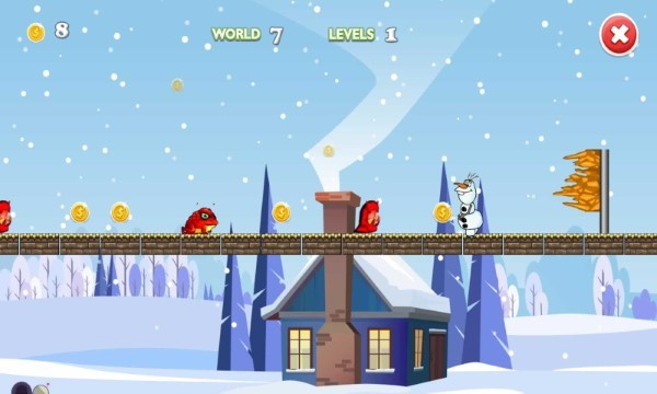 雪人跳跃跑v1.0