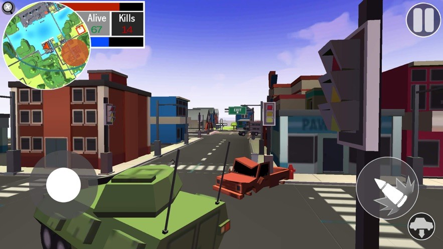 迷你跳伞吃鸡世界v1.1