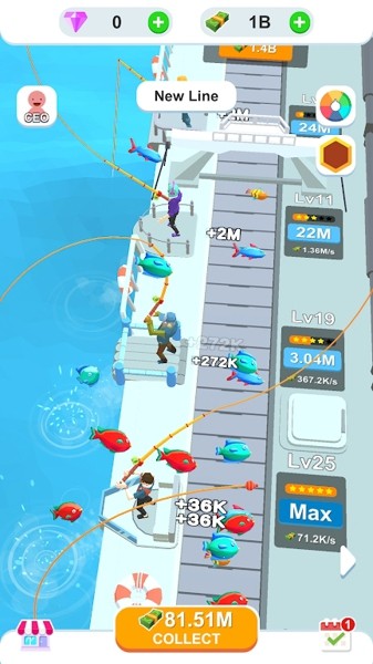 闲散的海上钓鱼v1.0.0