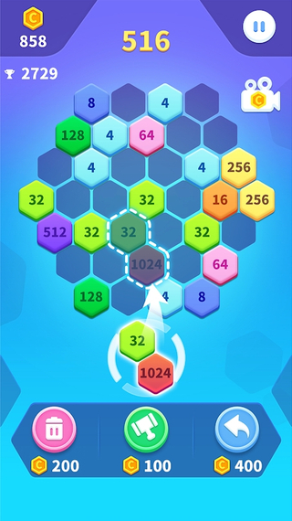 2048六边形方块v1.5