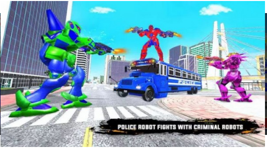 警车机器人汽车v1.0