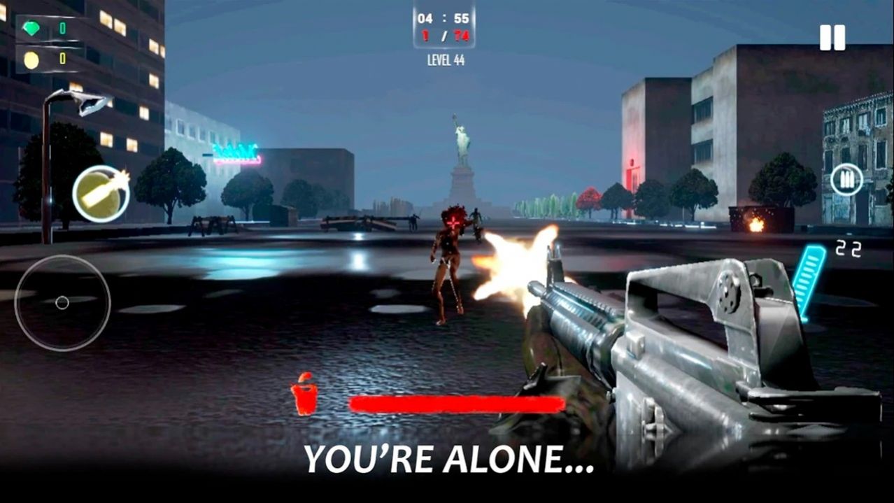 杀死僵尸生存射击v1.0
