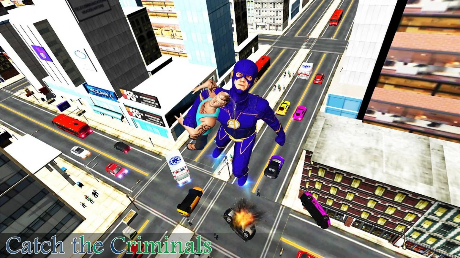 飞行城市绳索英雄v1.8