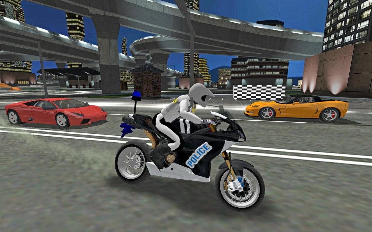 城市警察摩托车模拟器v1.2.8