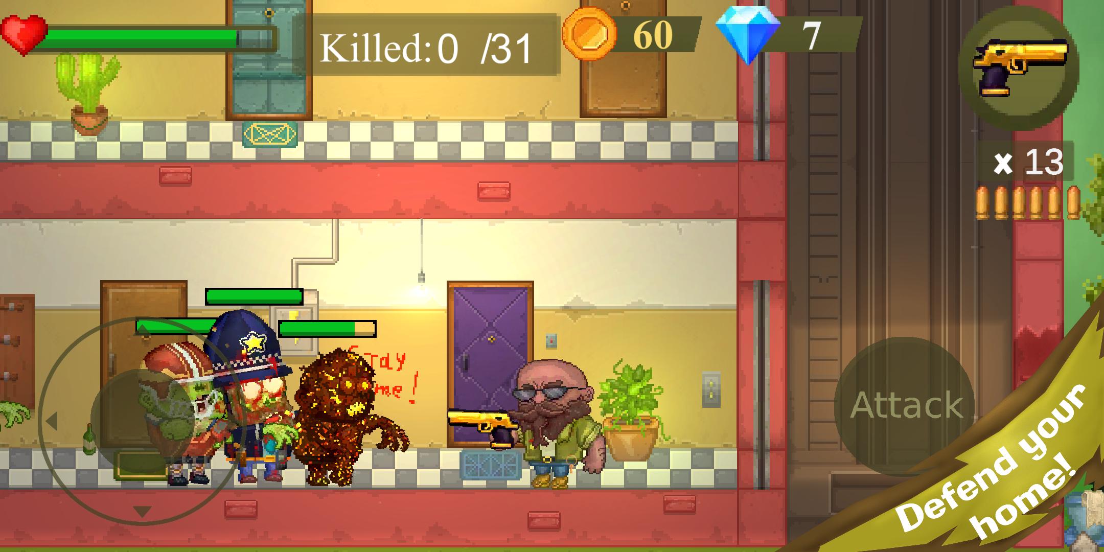 僵尸vs房屋防卫者v0.37
