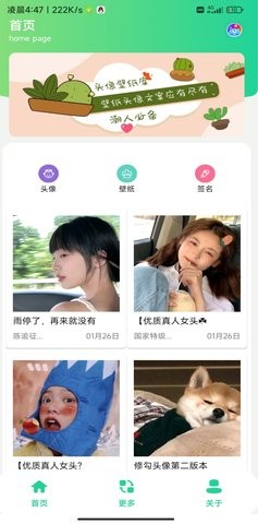 头像壁纸库v1.0