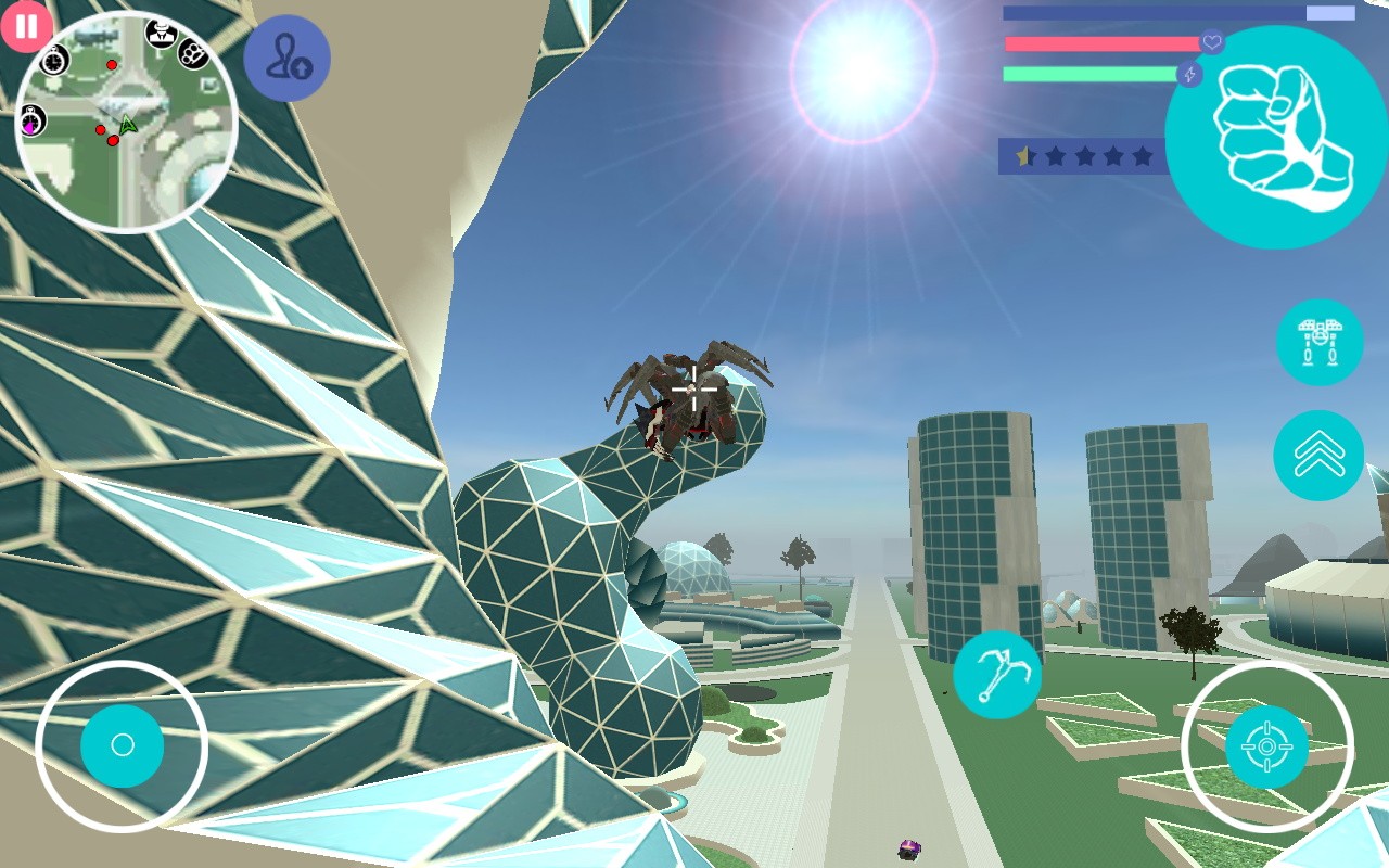 蜘蛛机器人城市英雄v1.8