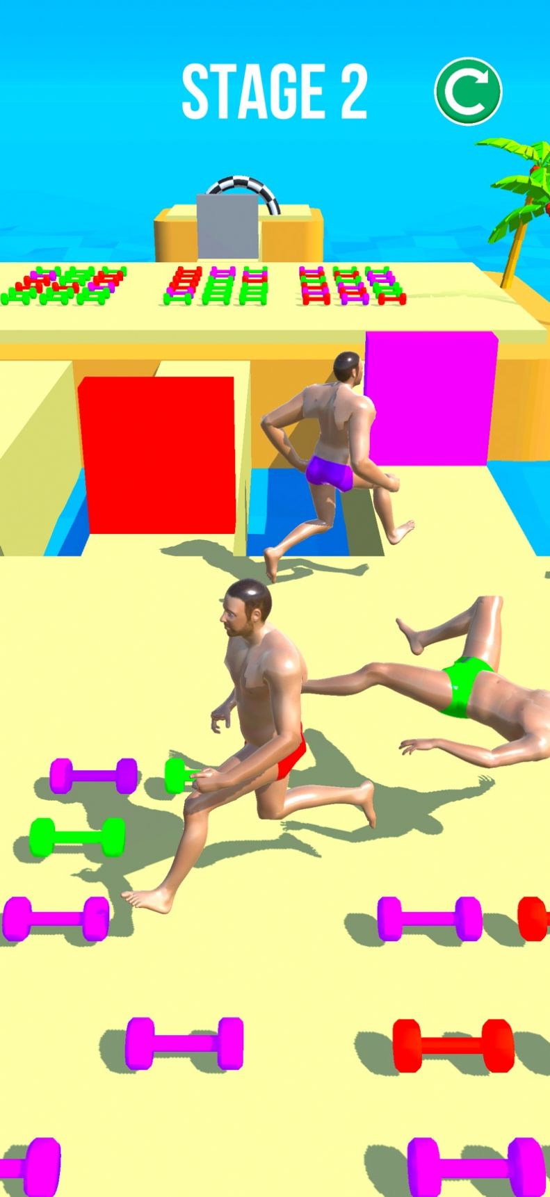 肌肉男的推物竞赛3Dv1.1.1