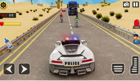警车特技巨型坡道v1.7