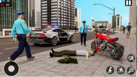 警车特技巨型坡道v1.7