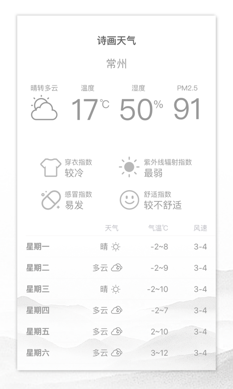 诗画天气v2.1.6