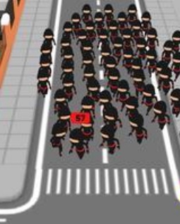 人群奔跑3Dv3