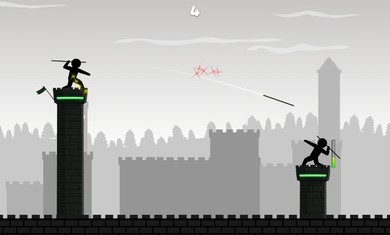 火柴人英雄格斗标枪塔v1.3.4