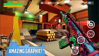 方块枪战PVP射击v7.6