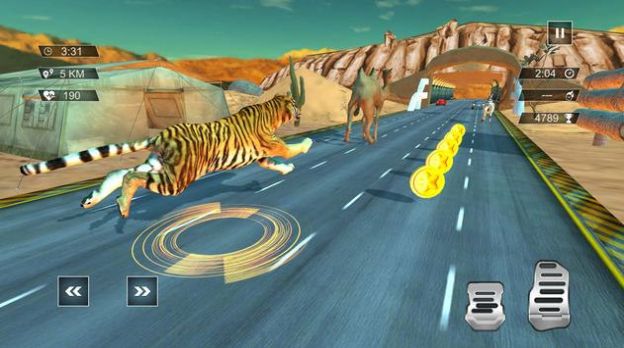 无尽公路动物赛跑v0.0.3