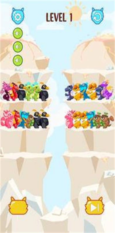 龙颜色排序拼图v1.0.1