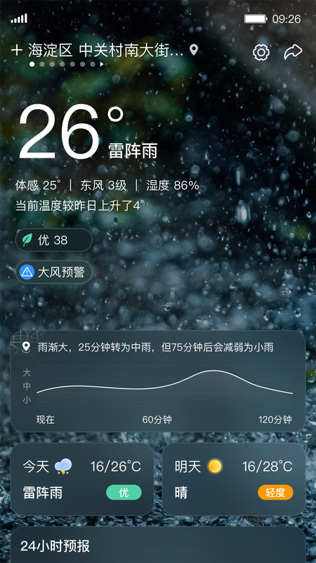 呱呱天气v1.0.0