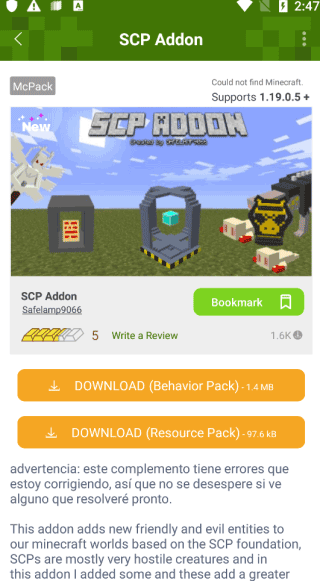 Addons汉化版v1.20.3