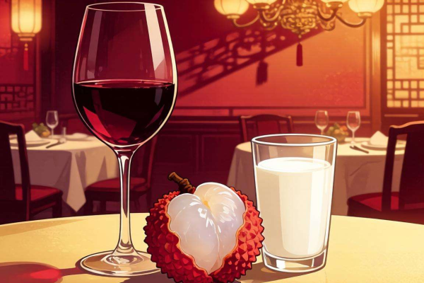 红酒荔枝牛奶能喝吗？解析搭配安全性与潜在影响