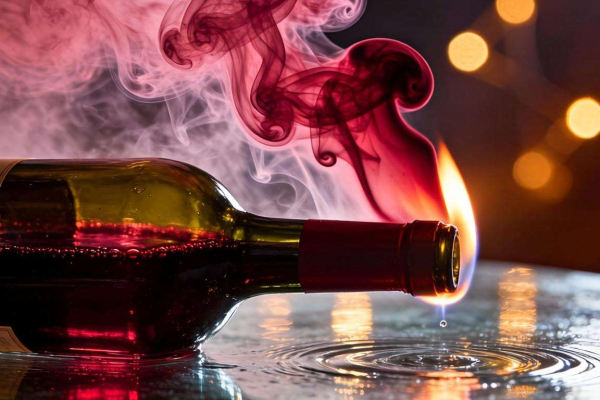 红酒点起冒烟究竟怎么回事？背后真相大揭秘