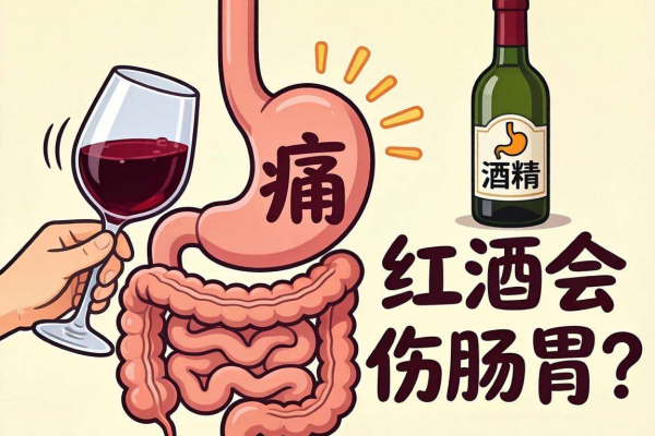 喝红酒会伤肠胃吗？深度剖析红酒对肠胃的影响