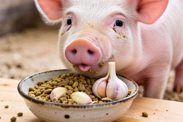 白酒兑大蒜喂猪有妙招，这样操作效果好！