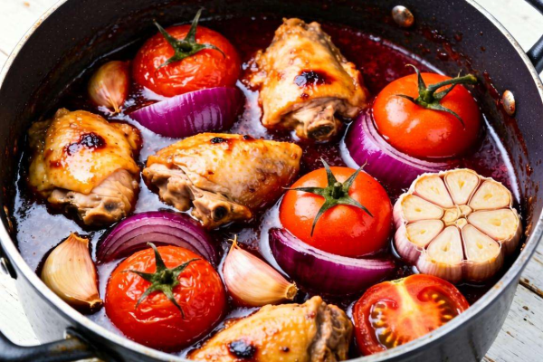 红酒炖鸡能否放西红柿?烹饪搭配的关键解析