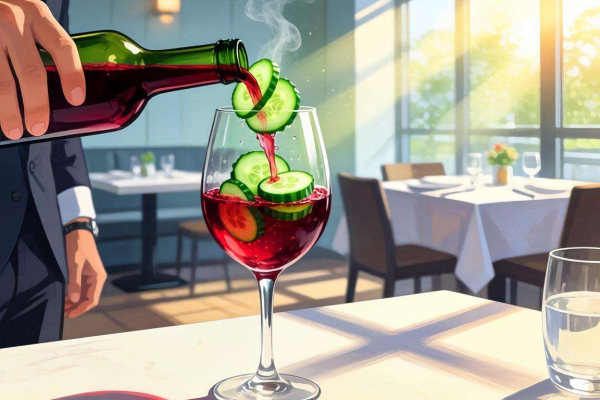 红酒加黄瓜为何变酸?探究背后的化学奥秘与反应机制