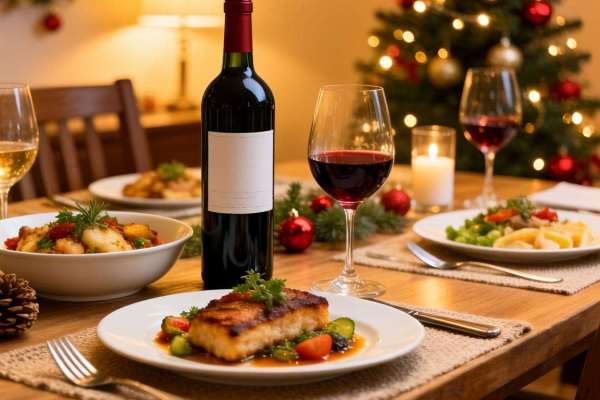 红酒搭配圣诞晚餐的绝妙吃法，让节日餐桌更具仪式感！